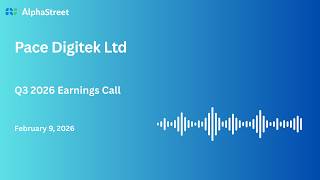 Pace Digitek Ltd Q3 FY2025-26 Earnings Conference Call