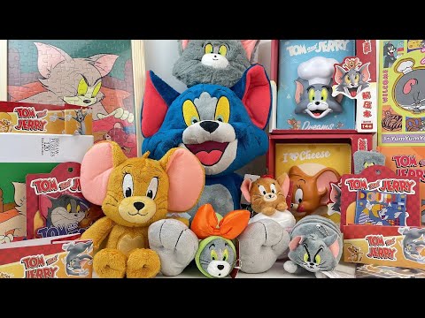 15 Minutes 2024 Tom And Jerry Toys Collection Tom Jerry ASMR Plush Notebooks