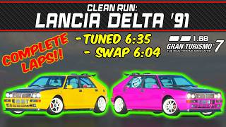 GT7 - Clean Run: Lancia Delta HF Integrale Evoluzione '91 - Gran