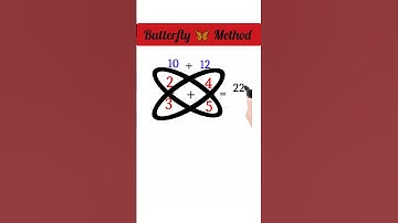 Addition trick🔥|🦋 Butterfly Method for addition| trick|fraction trick#shorts#fraction# tricks