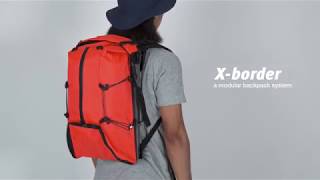 X-Border Modular Backpack System For Work-Leisure Balance