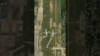 Why are the runways at Kolkata airport so close together?