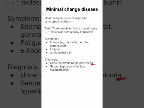 Video: 3 způsoby léčby nemoci s minimálními změnami