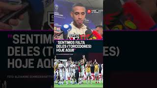 RECADO PRA TORCIDA! 🇾🇪 André Silva desabafa após vitória com MorumBis vazio!