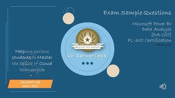 Microsoft Power BI Data Analyst [DA-100 / PL-300] - Exam Sample  Questions - Part 2