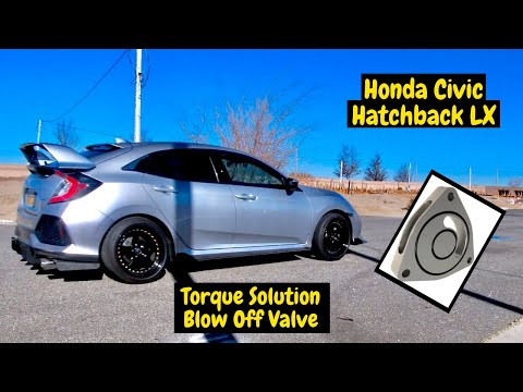 Torque Solution Blow Off Valve Adapter - 2019 Honda Civic Hatchback Lx (Sound Videos/Clips)