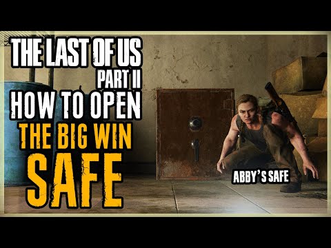 HOW TO OPEN THE BIG WIN SAFE THE LAST OF US PART ll - ABBY SAFE COMBINATION FIND THE CODE MS