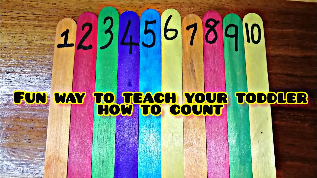 Fun way to teach your child how to count|Counting|South African YouTuber 🇿🇦 