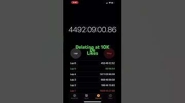 Deleting  this timer at 10K likes