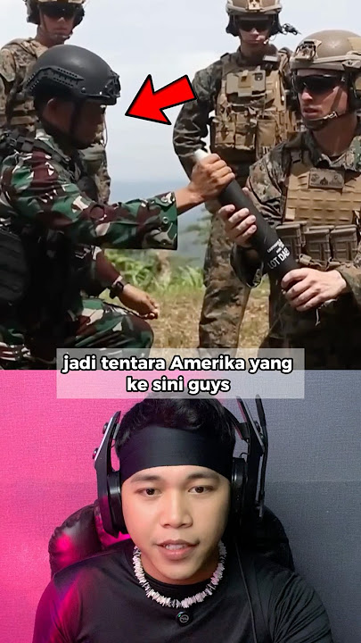 This is the reason why American soldiers came to meet Indonesian soldiers 😱 #shorts