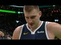 "He got that dawg inside of him" | Nikola Jokić Post Game On Court Interview vs. Celtics 🎙