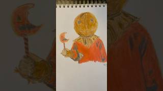 Drawing Sam from Trick ’r Treat | Horror Art Process Drawing Sam from Trick ’r Treat | Horror Art Process