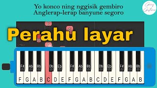 NOTASI PIANIKA PERAHU LAYAR