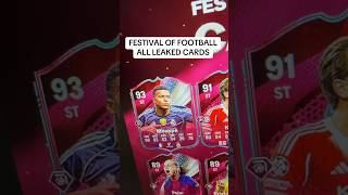 Festival Of Football Captains Promo All Leaked Cards #fc26 #eafc26 #fifa26 #eafc