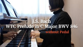 : J.S. Bach: The Well-Tempered Clavier: Book 1, 1.Prelude C Major, BWV 846 (without Pedal)