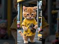 Brave cat 💪🥹