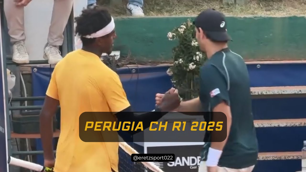 Perugia Challenger 2025 R1: Elias Ymer vs. Giulio Zeppieri [WC] Highlights