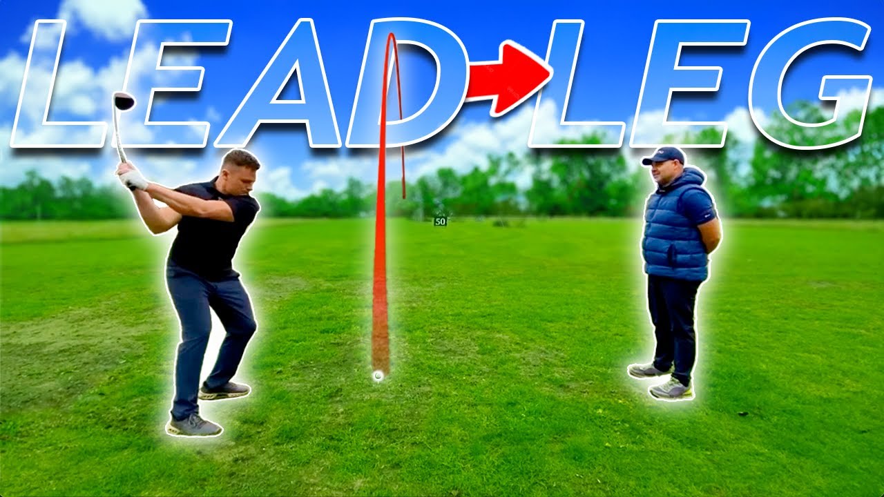Use the LEAD Leg in the Golf Swing for Amazing Results YouTube
