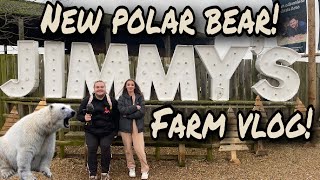 Going to see Polar bears at Jimmy's Farm!
