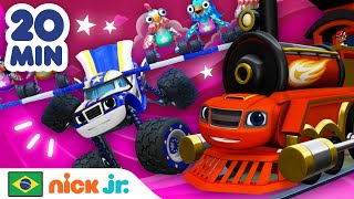 Blaze E Os Monster Machines As Acrobacias Mais Legais De Blaze Por 20 Minutos Nick Jr.