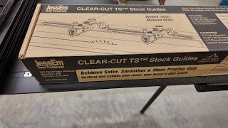 Jessem Clear-Cut TS Stock Guides on a Harvey "Big Eye" Fence....NO MagSwitches