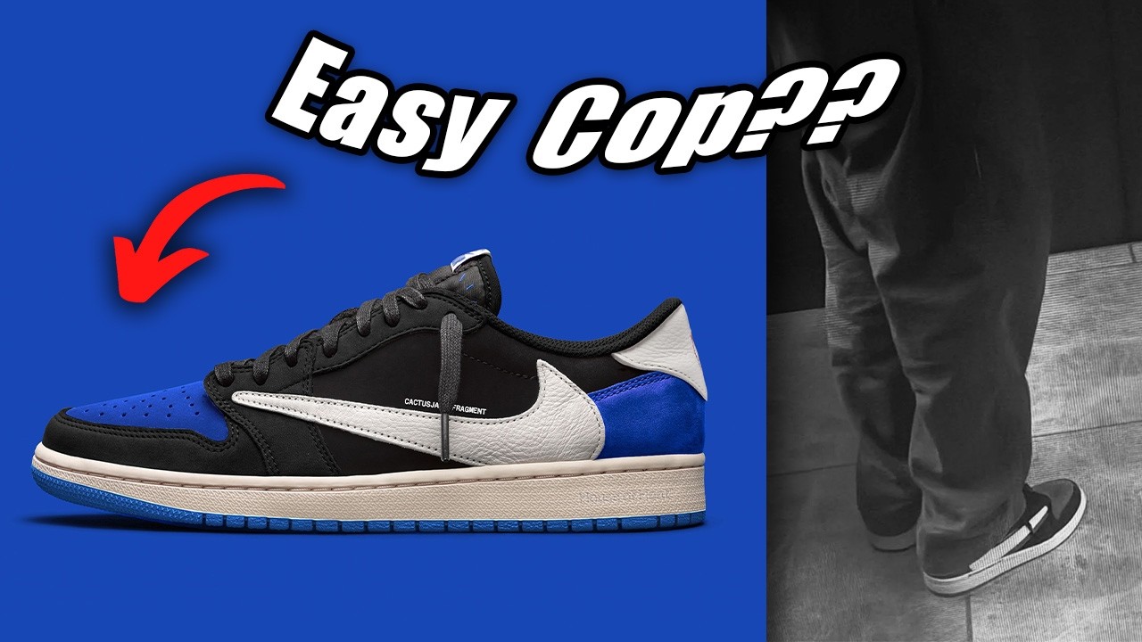 New Travis Scott Fragment Jordan 1 Drop Incoming & More - YouTube