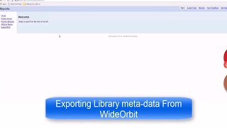 Automation - WideOrbit - Exporting Meta-Data for Import into M1
