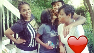 R&B singer Keyshia Cole sisters neffeteria pugh & Elite Noel