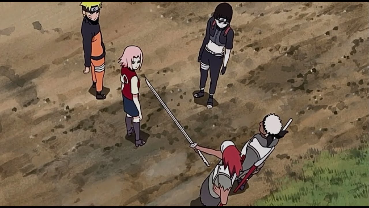 Наруто против шиноби скрытого облака | Naruto Fight Hidden Cloud Shinobi