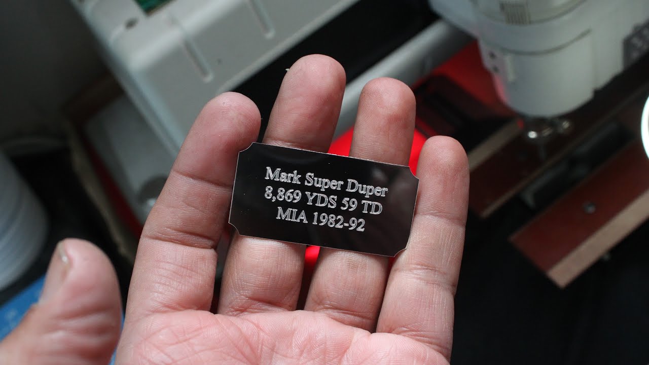 Custom Engraving Silver Plate Engraved with Text YouTube