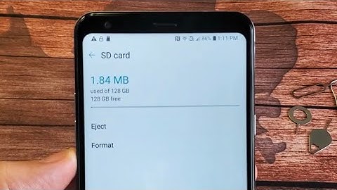 LG Stylo 5: How to Format SD Card While Inside Phone