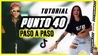 ???? APRENDE A BAILAR PUNTO 40: PASO A PASO - TUTORIAL  TIK TOK TREND - NATALIA VANQ