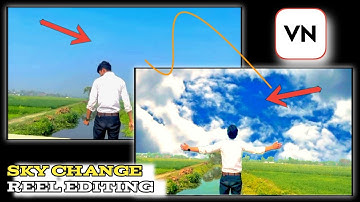 Trending Sky Change Transition Reels EDIT in Vn App | Vn App Sky Change Reels Video Editing#viral