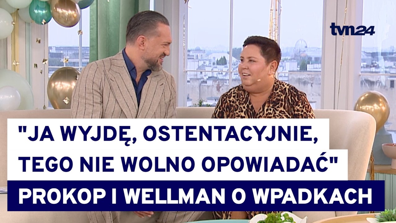 20 lat Dzień Dobry TVN! Marcin Prokop i Dorota Wellman wspominają swoje wpadki