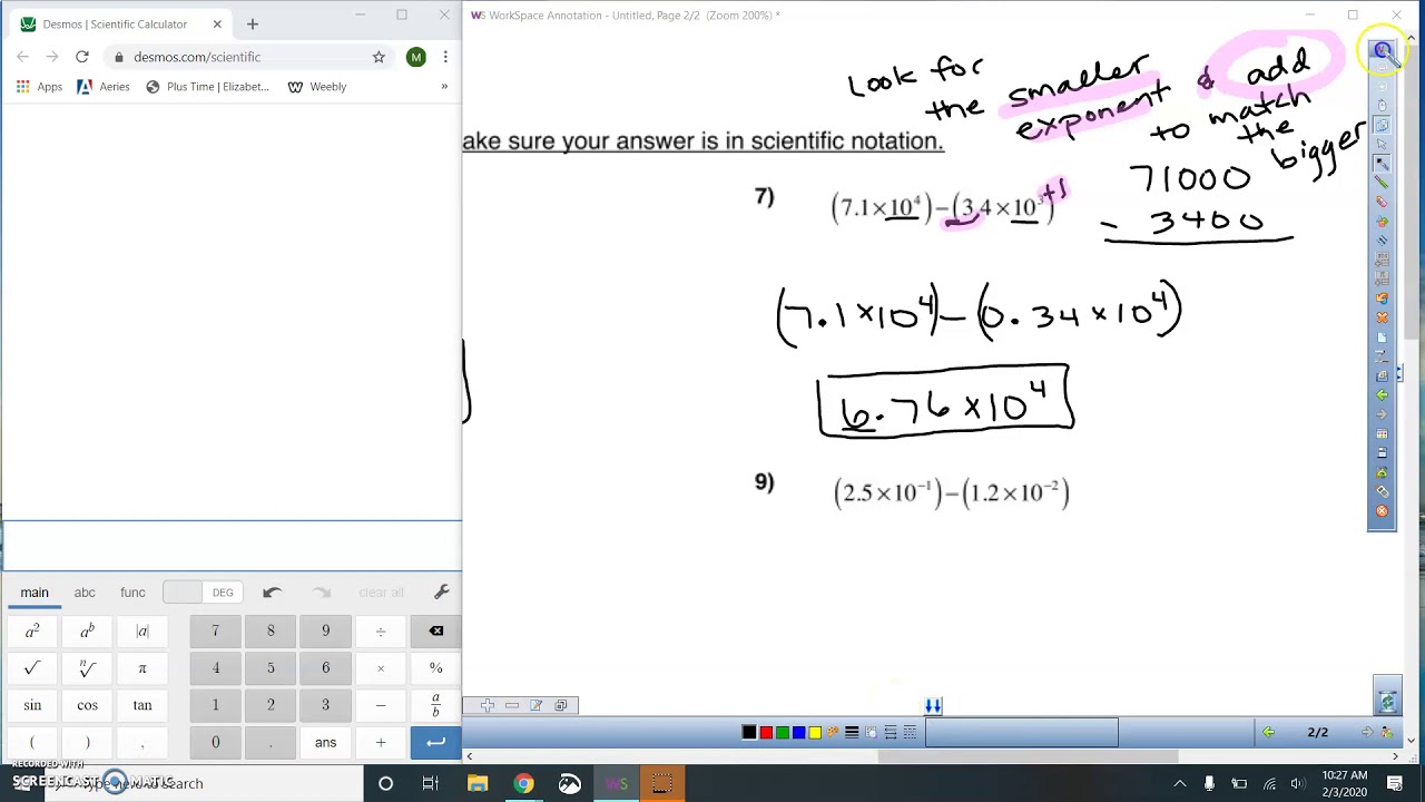 Grade 8 Unit D Lesson 13d - YouTube
