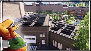 HUGE Backstage area | Planet Coaster 2 Speedbuild | Mythos EP. 29