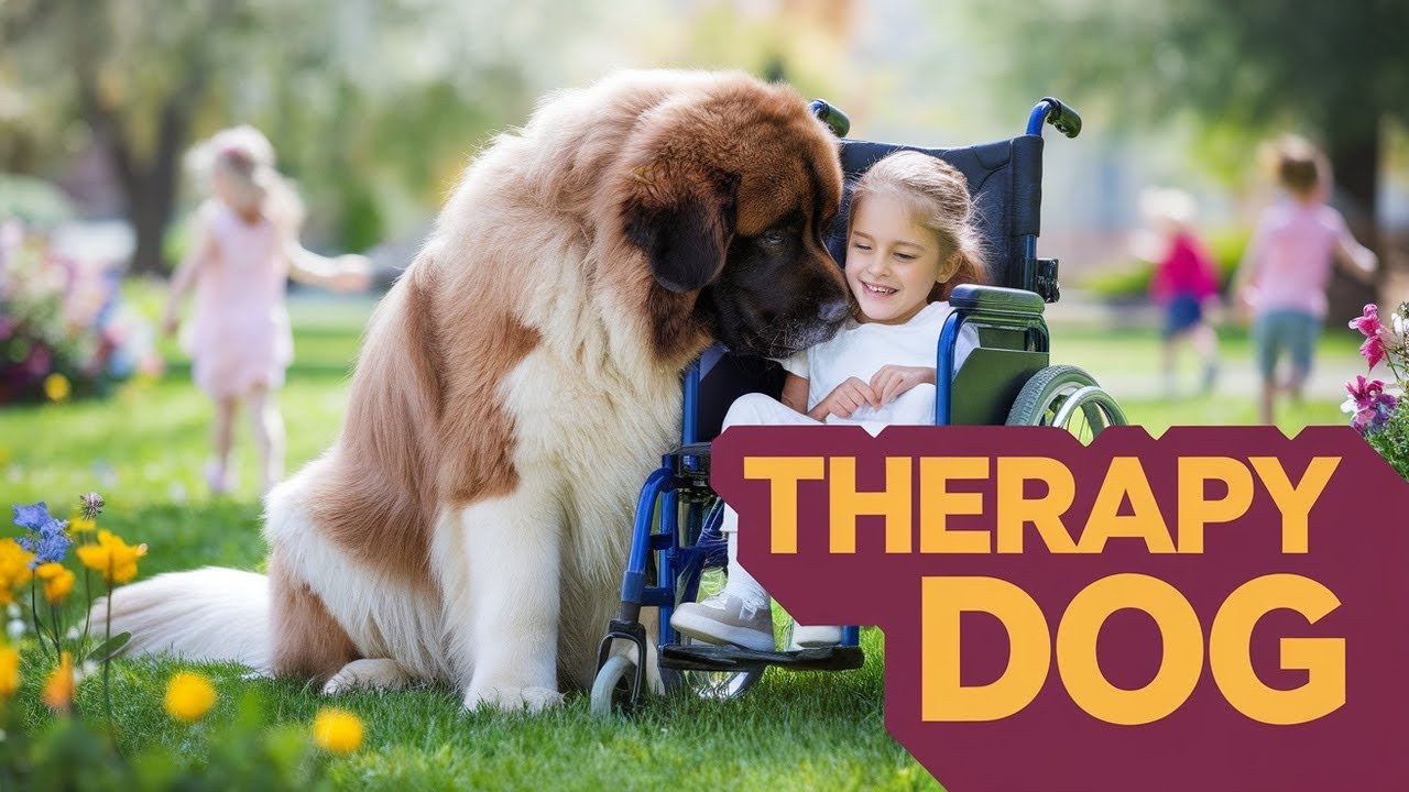 Why Newfoundlands Are the Best Therapy Dogs!