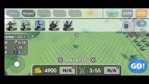 Epic Battle Simulator 2 Level 76