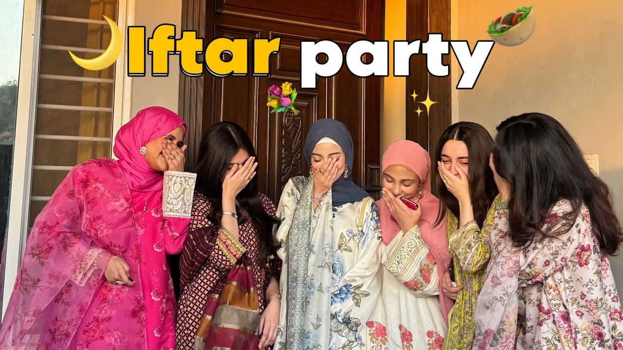 Iqra’s Birthday and iftar party🧁🌙✨ || Yusma Akhund