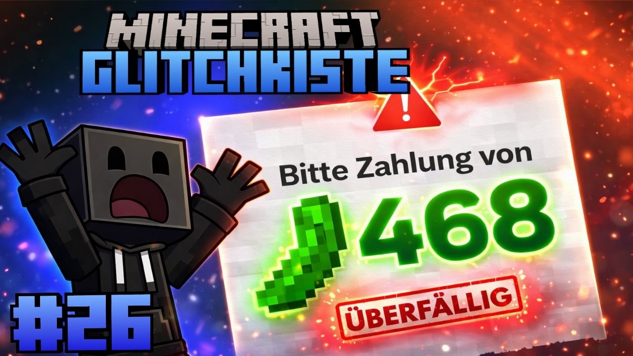 Die Zahlungserinnerung!! Minecraft Glitchkiste #26