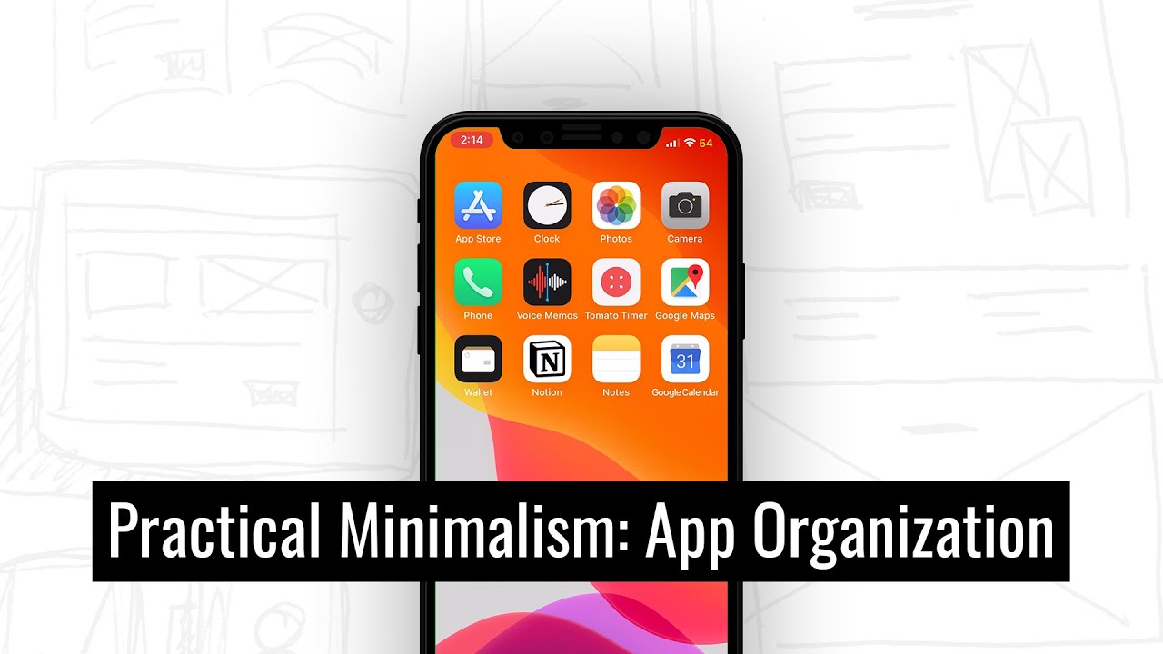 The 3 Tips to Organize iPhone Apps • Minimalism