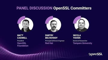 OpenSSL Conference 2025 - Panel Discussion - OpenSSL Committers