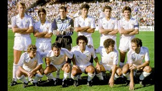 1985 - 1986 Primera Liga de la Quinta del Buitre. Fichaje de Hugo. 2ª Copa de la UEFA. REAL MADRID