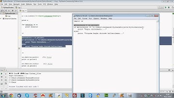 Python-Ders19 Os Modülü nedir?Nasıl kullanılır ?