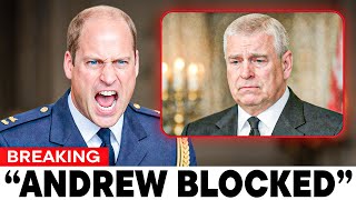 3 MINUTES AGO: Prince William BLOCKS Andrew From Prince George's Eton Welcome Ceremony