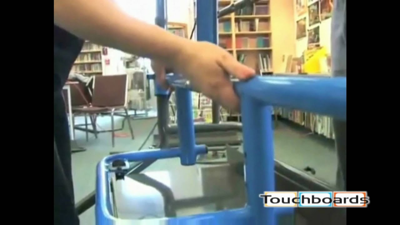 i-Rover Mobile Display Stands for Interactive Whiteboards Assembly Video