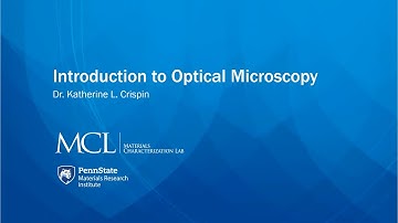 Introduction to Optical Microscopy