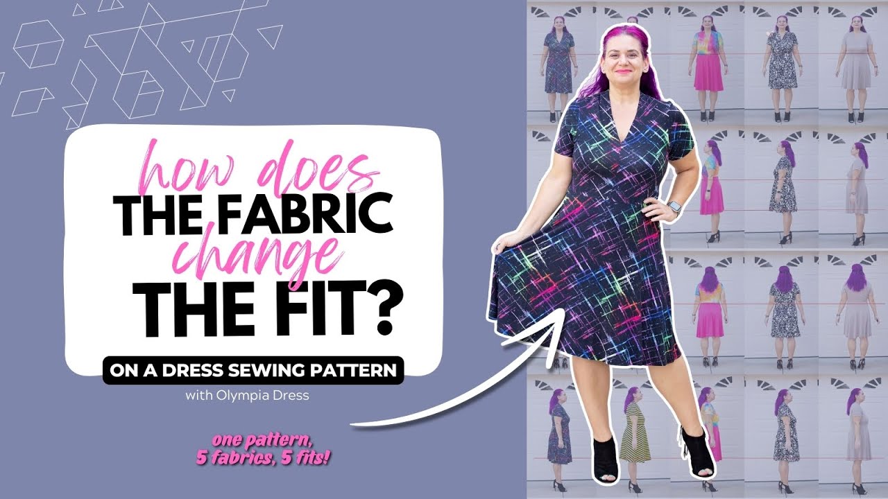 How *exactly* does fabric change fit? 5 FABRICS, 5 FITS, 1 pattern ...