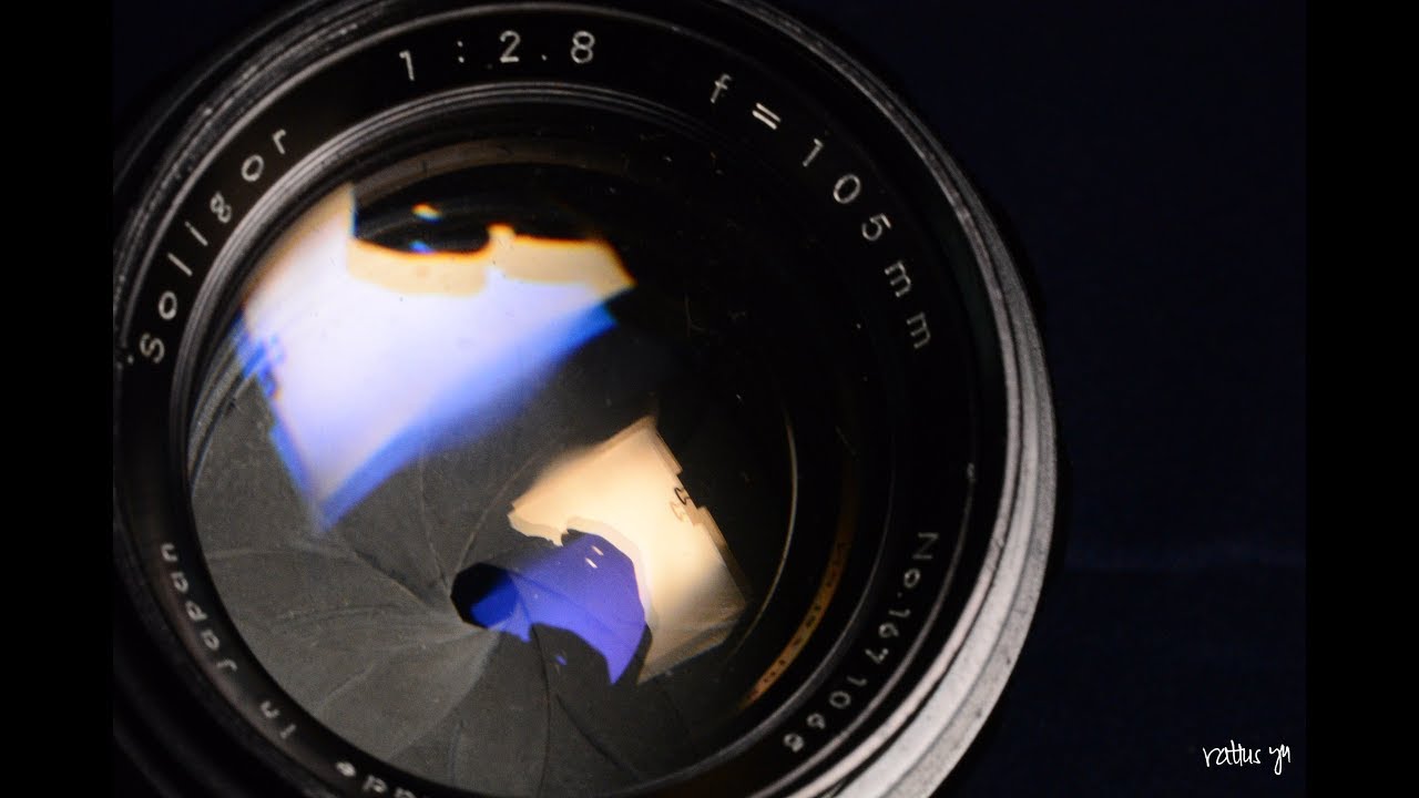 Soligor Tokina 105mm f/2.8 [T-Mount Mini Bokeh Monster] - YouTube
