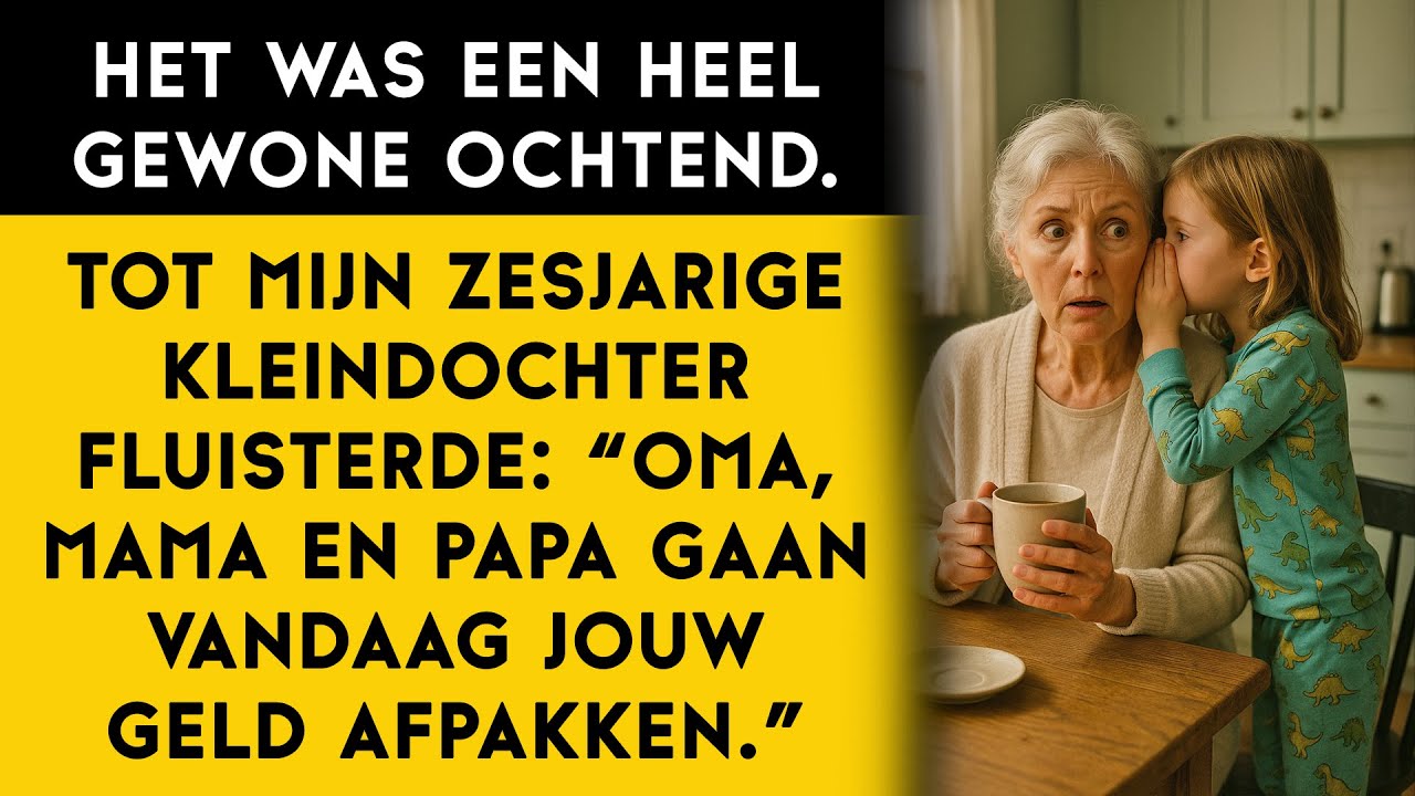 Ik dacht dat mijn kinderen om me gaven... tot mijn dochter de documenten tevoorschijn haalde